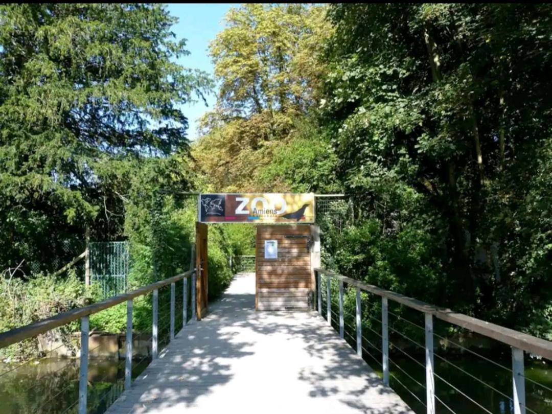Maison Confortable, Terrasse Et Jardin A Amiens Ngoại thất bức ảnh