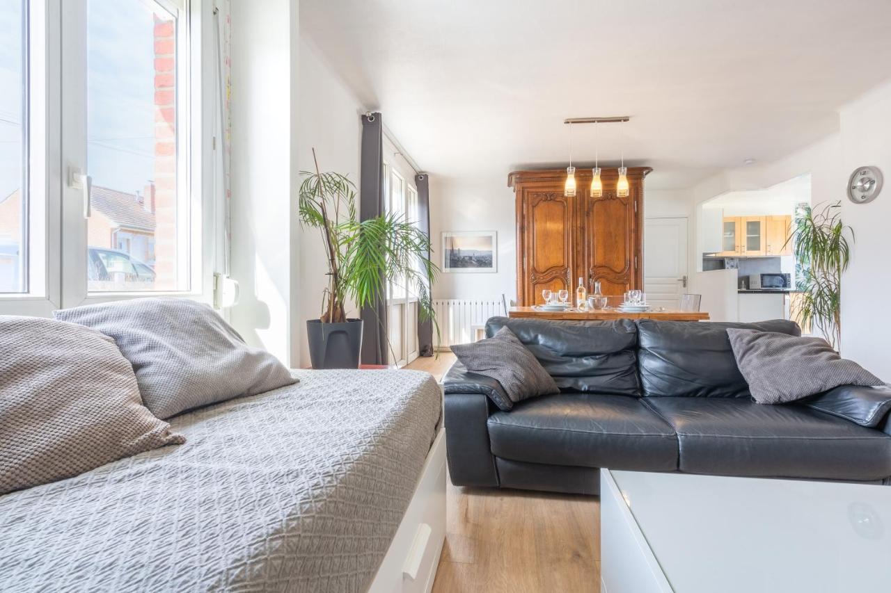 Maison Confortable, Terrasse Et Jardin A Amiens Ngoại thất bức ảnh