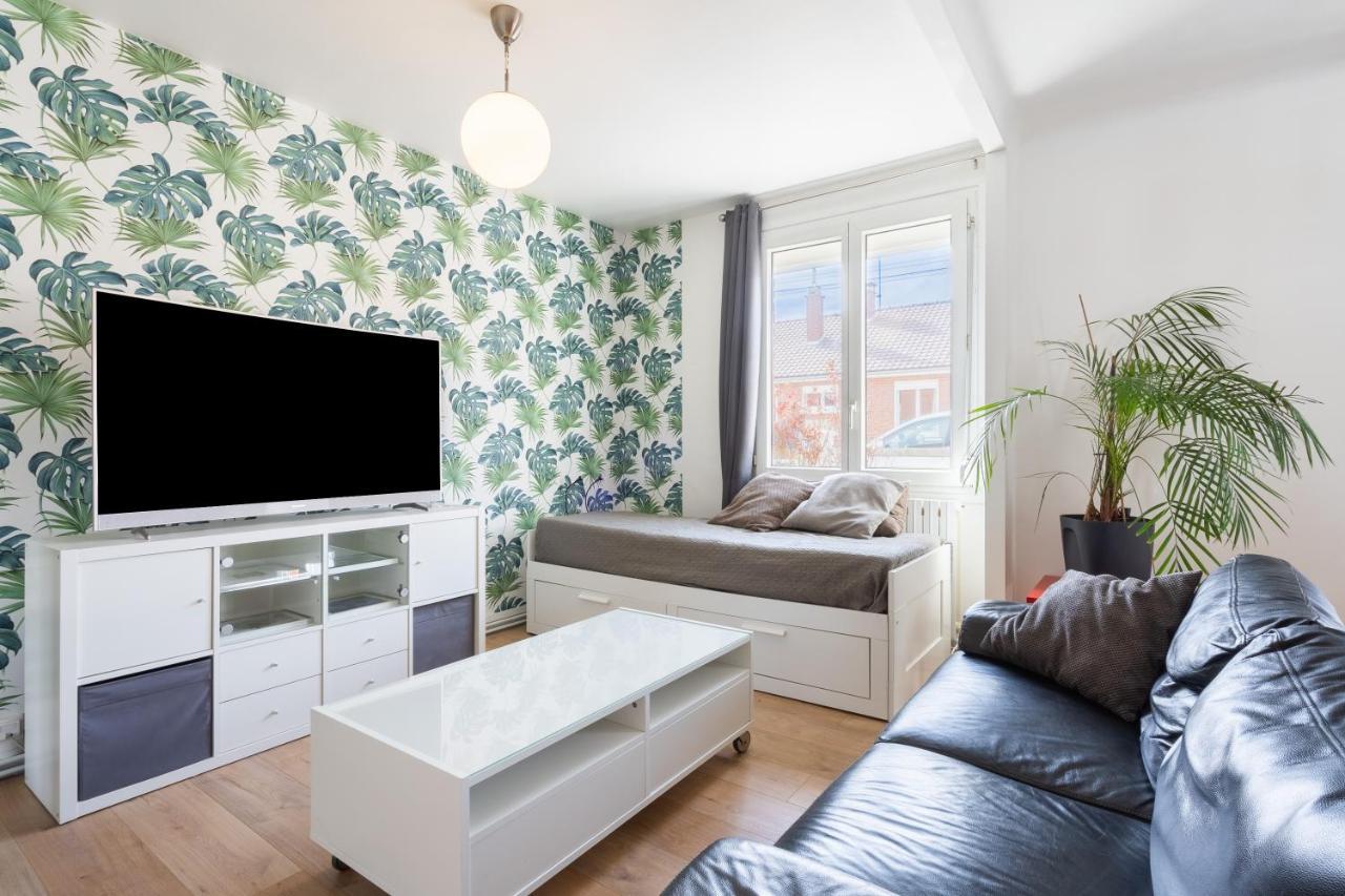 Maison Confortable, Terrasse Et Jardin A Amiens Ngoại thất bức ảnh