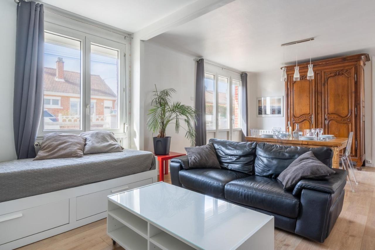 Maison Confortable, Terrasse Et Jardin A Amiens Ngoại thất bức ảnh
