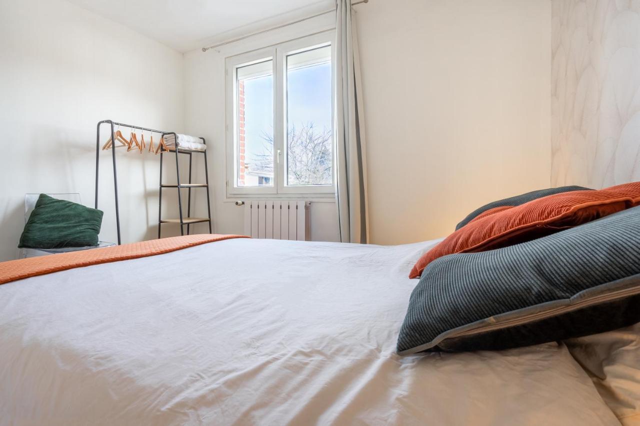 Maison Confortable, Terrasse Et Jardin A Amiens Ngoại thất bức ảnh