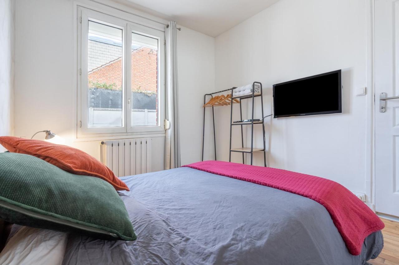 Maison Confortable, Terrasse Et Jardin A Amiens Ngoại thất bức ảnh