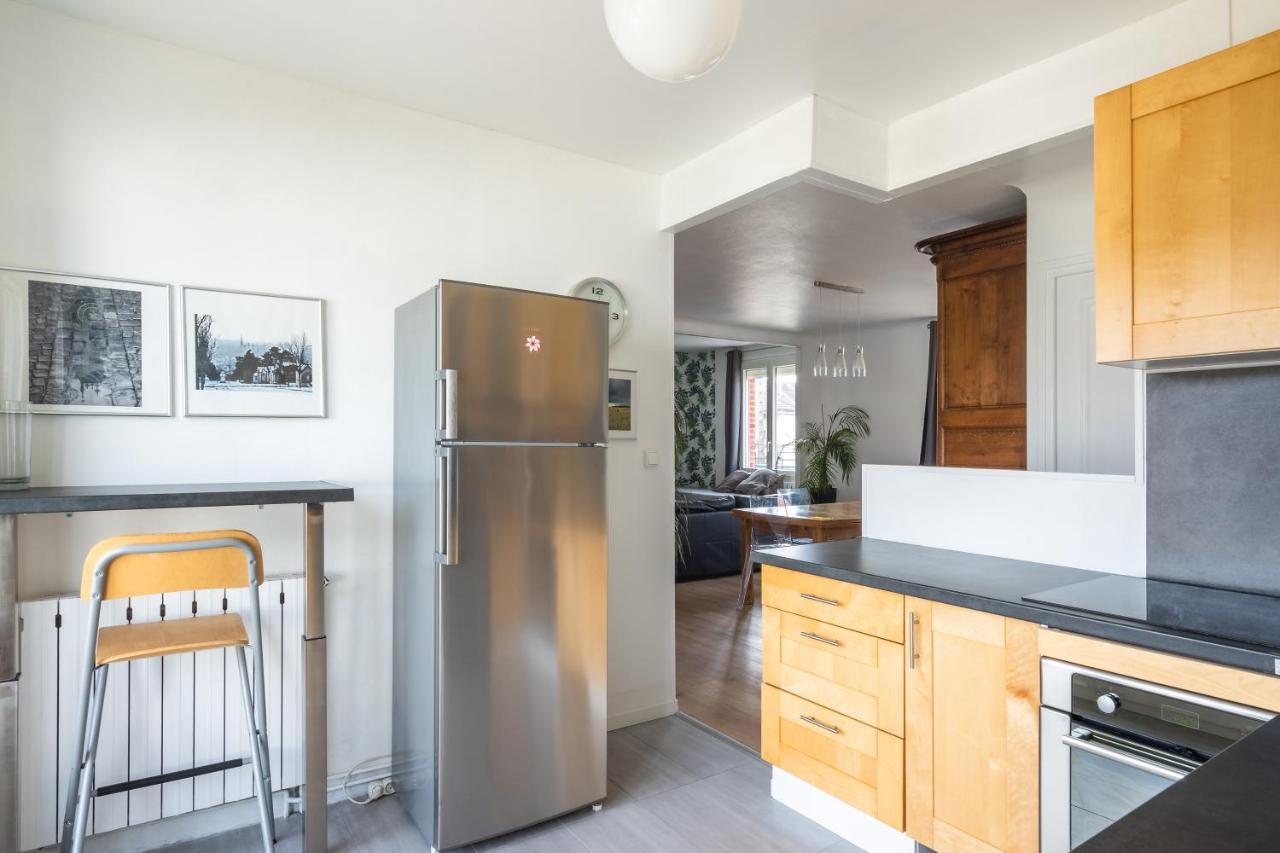 Maison Confortable, Terrasse Et Jardin A Amiens Ngoại thất bức ảnh