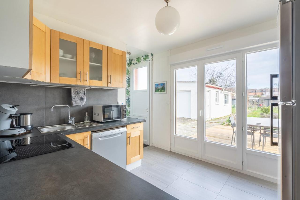 Maison Confortable, Terrasse Et Jardin A Amiens Ngoại thất bức ảnh