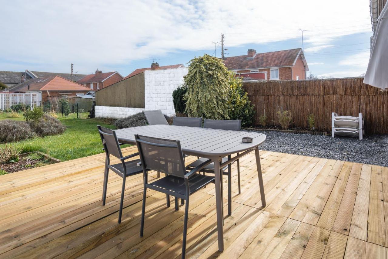 Maison Confortable, Terrasse Et Jardin A Amiens Ngoại thất bức ảnh